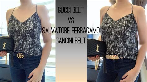 gucci vs ferragamo belt|ferragamo vs gucci.